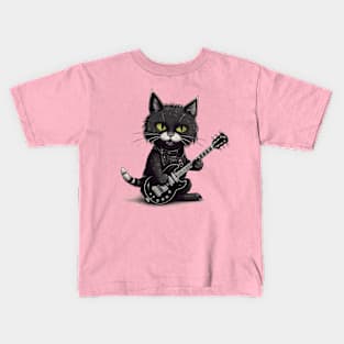 Metal Kitty Kids T-Shirt